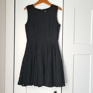 Black cocktail dress